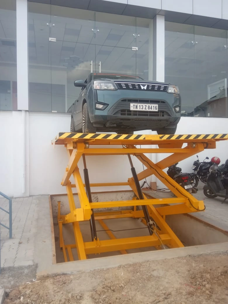Scissor Lift Floor Mounted in Chennai